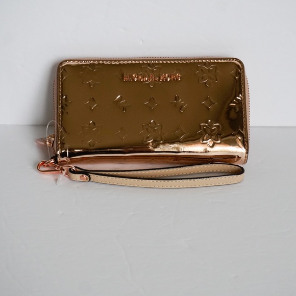 Michael Kors L Phone Wristlet Rose Gold/Metallic - Picture 8 of 8